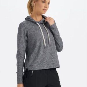 Vuori Halo Essential Hoodie in Heather Gray